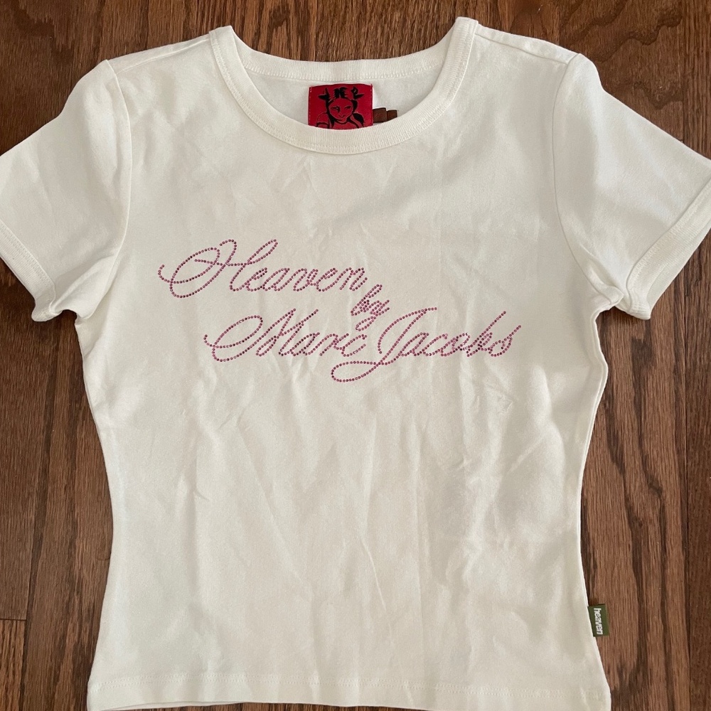 Marc Jacobs Shrunken Heaven Logo Tee XS